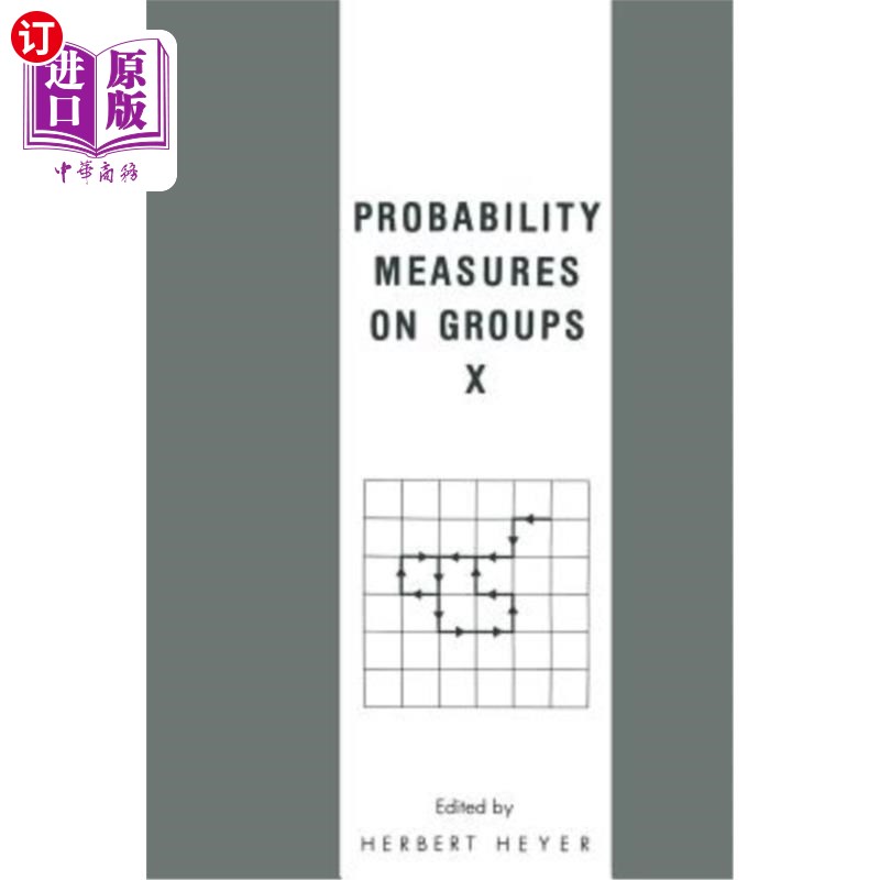 海外直订Probability Measures on Groups X X群上的概率测度