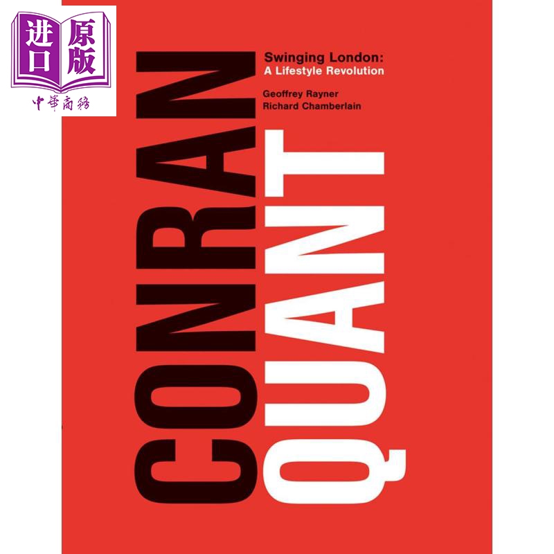 现货 服装设计 特伦斯·康伦与玛莉·官：摇摆伦敦 进口艺术 Conran/Quant【中商原版】