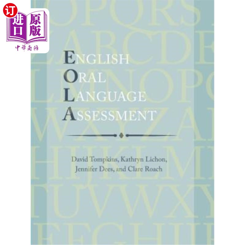 海外直订English Oral Language Assessment 英语口语评价