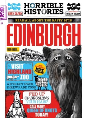 海外直订Gruesome Guide to Edinburgh (newspaper edition) 可怕的爱丁堡指南(报纸版)