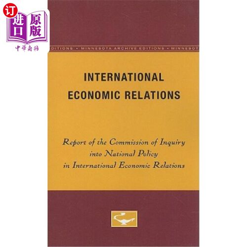 海外直订International Economic Relations 国际经济关系
