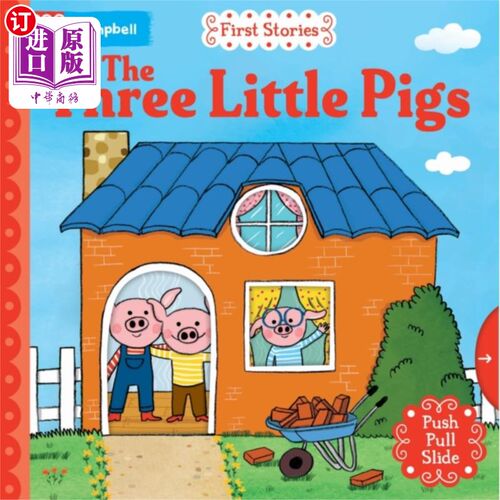 海外直订Three Little Pigs 三只小猪