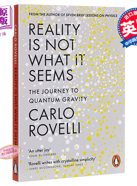 预售 【中商原版】现实并非如此:量子力学之旅 英文原版 英文版 物理学 Reality Is Not What It Seems