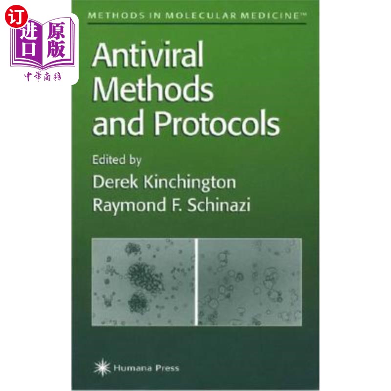 海外直订医药图书Antiviral Methods and Protocols 抗病毒方法和方案