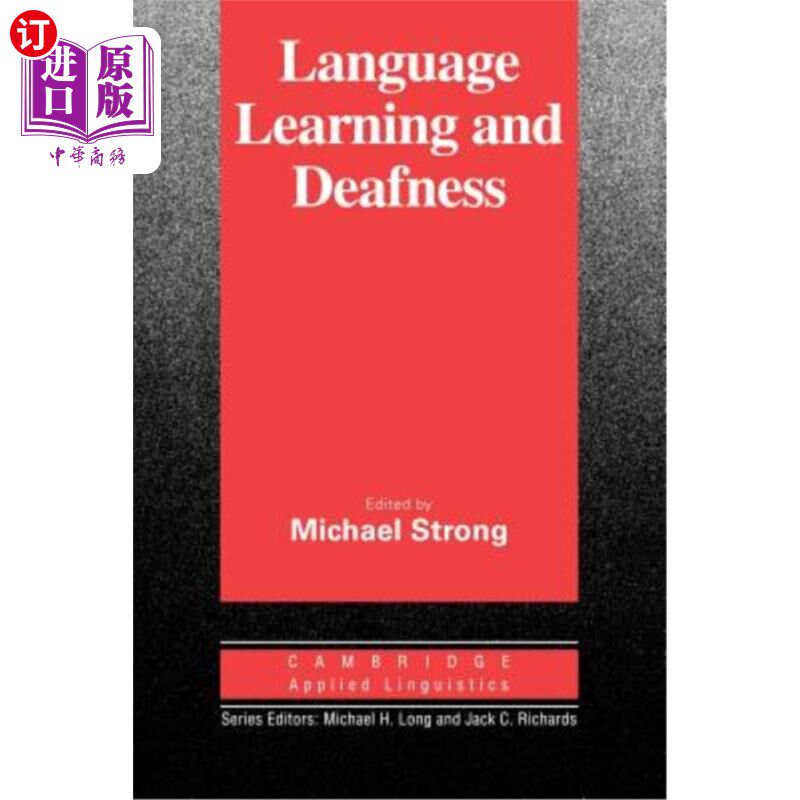 海外直订Language Learning and Deafness 语言学习与聋人