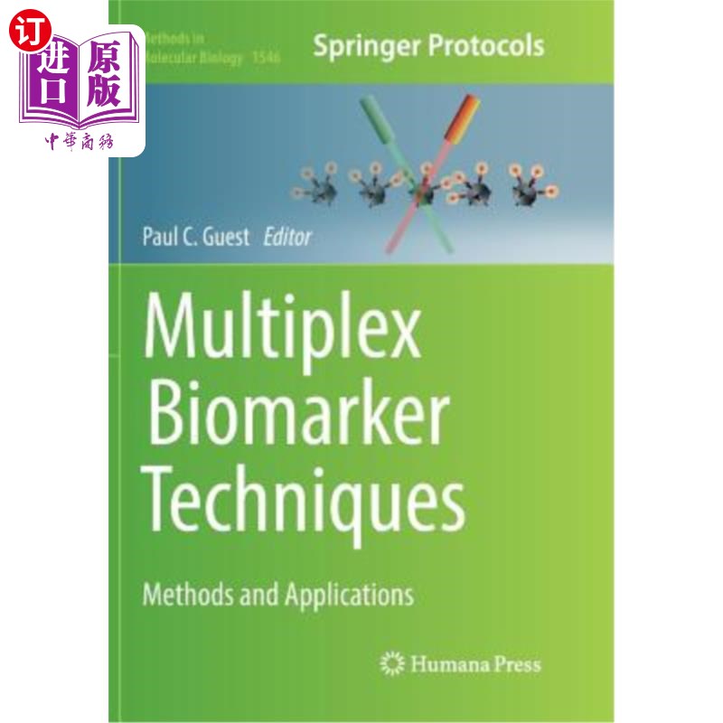海外直订医药图书Multiplex Biomarker Techniques: Methods and Applications 复合生物标记技术：方法和应用