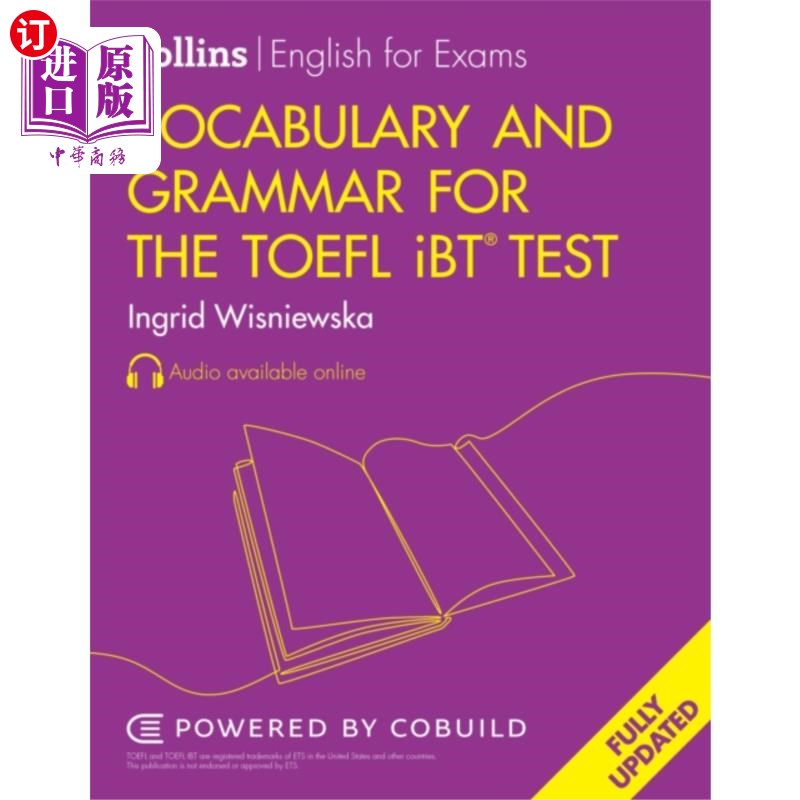 现货 Vocabulary and Grammar for the TOEFL iBT(R) Test新托福(R)考试的词汇和语法【中商原版】