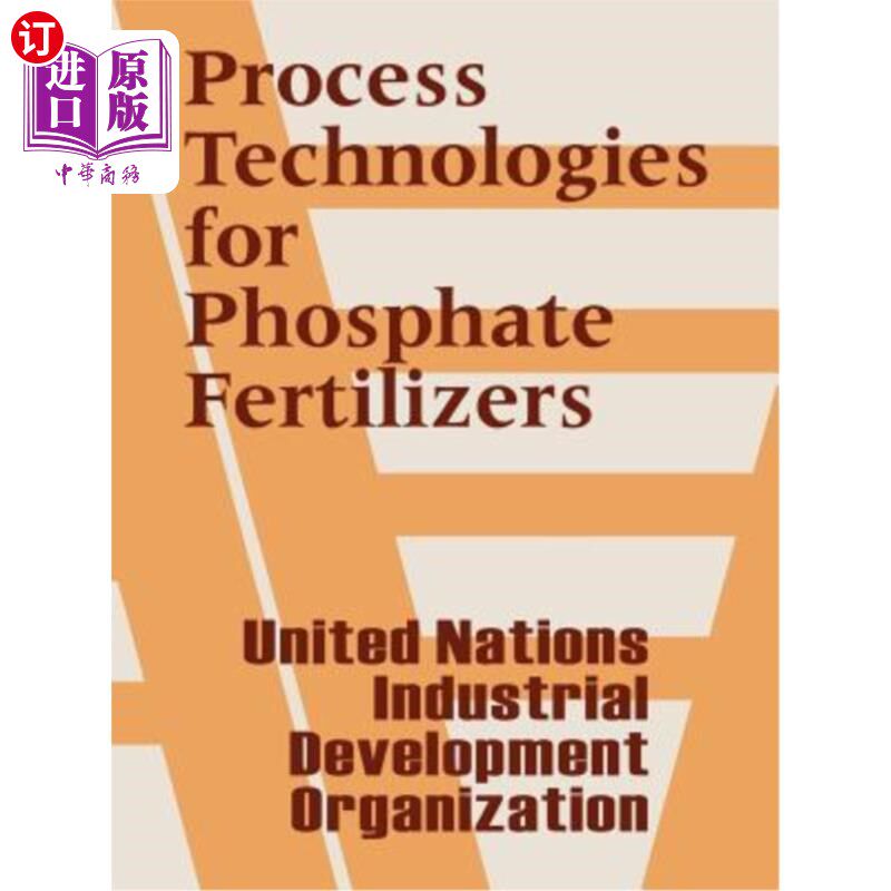 海外直订Process Technologies for Phosphate Fertilizers 磷肥加工技术