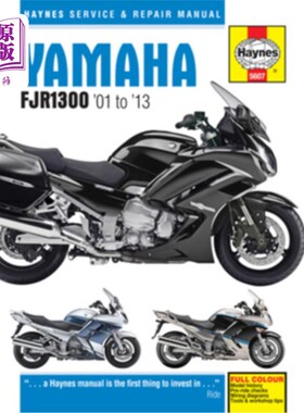 海外直订Yamaha Fjr1300, '01 to '13 雅马哈Fjr1300, 01到13