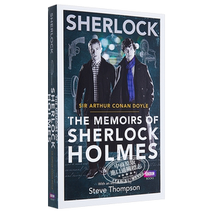 福尔摩斯探案集英文原版 福尔摩斯回忆录 Sherlock Holmes BBC神探夏洛克剧照封面版 福尔摩斯英文原版 夏洛克福尔摩斯原著小说