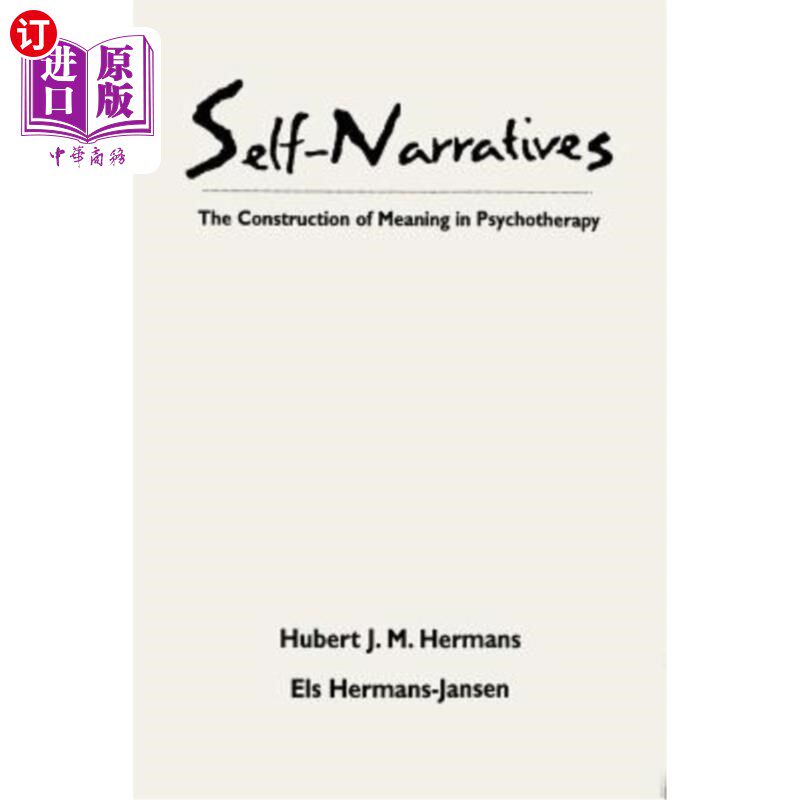 海外直订医药图书Self-Narratives: The Construction of Meaning in Psychotherapy 自我叙述：心理治疗意义的建构