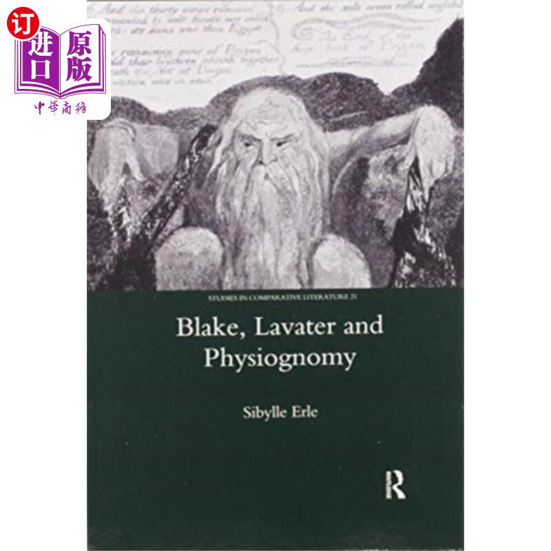海外直订Blake, Lavater and Physiognomy 布莱克、拉瓦特和相貌学