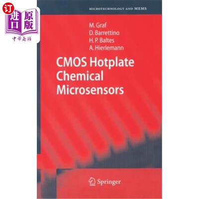 海外直订CMOS Hotplate Chemical Microsensors CMOS热板化学微传感器