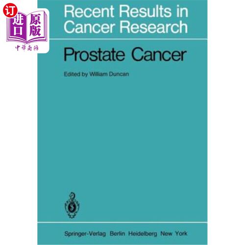 海外直订医药图书Prostate Cancer 前列腺癌