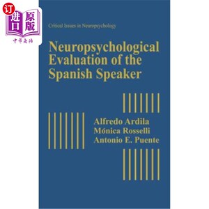 海外直订医药图书Neuropsychological Evaluation of the Spanish Speaker 西班牙语使用者的神经心理学评估