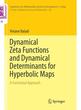海外直订Dynamical Zeta Functions and Dynamical Determina... 双曲映射的动态Zeta函数和动态行列式