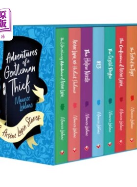 海外直订Adventures of a Gentleman Thief: 8 Arsene Lupin ... 盗君历险记:8个亚森·卢平故事(套装)