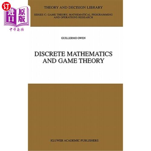 海外直订Discrete Mathematics and Game Theory 离散数学与博弈论