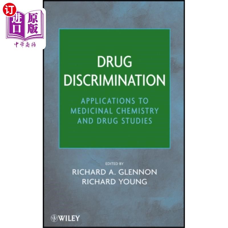 海外直订医药图书Drug Discrimination - Applications to Medicinal ... 药物的歧视