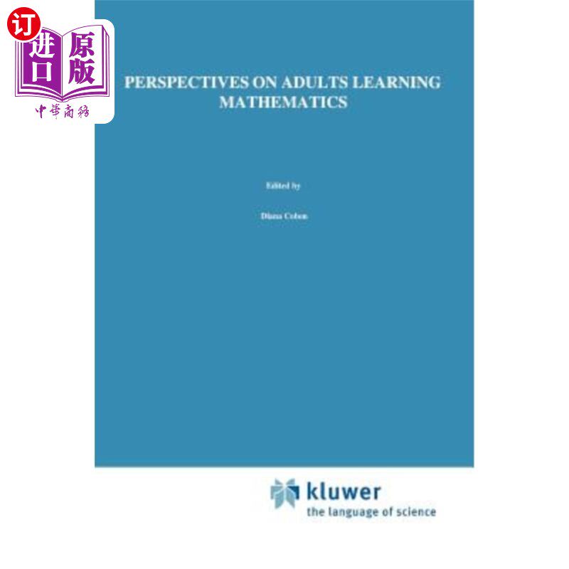 海外直订Perspectives on Adults Learning Mathematics: Research and Practice 成人学习数学的观点:研究与实践