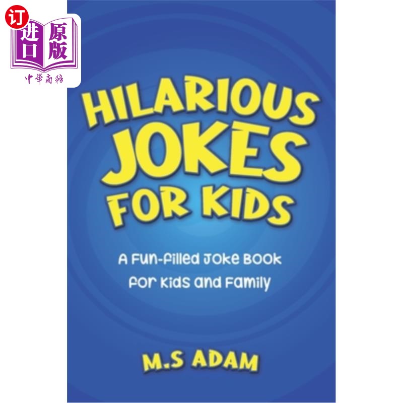 海外直订Laugh out Loud Challenge: An Entertaining Joke Book for Kids 《大声笑出来的挑战:给孩子们的有趣笑话书》