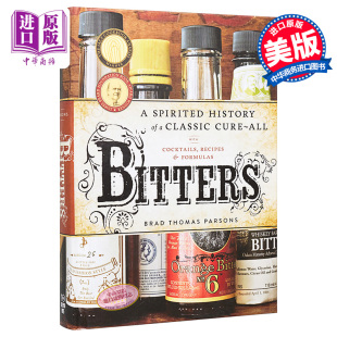 布拉德托马斯帕森斯BradThomasParsons 现货 Bitters英文原版 鸡尾酒调酒配方 TenSpeedPress 中商原版