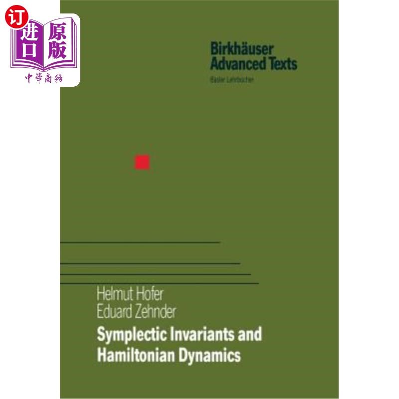 海外直订Symplectic Invariants and Hamiltonian Dynamics 辛不变量与哈密顿动力学 - 实物图