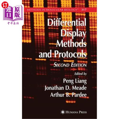 海外直订Differential Display Methods and Protocols 差分显示方法和协议