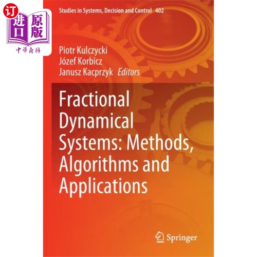 海外直订Fractional Dynamical Systems: Methods, Algorithm... 分数动力系统:方法、算法和应用