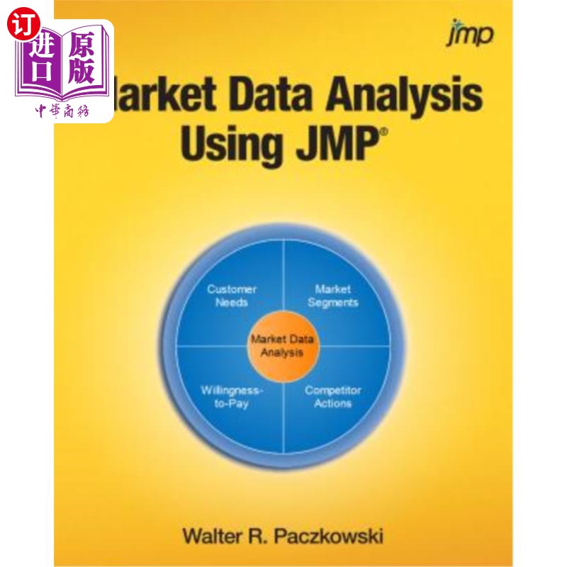 海外直订Market Data Analysis Using JMP 基于JMP的市场数据分析