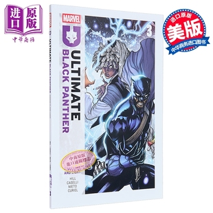 黑暗与光明 Ultimate 希尔漫画 终极黑豹 Panther Vol. 英文原版 Hill 布莱恩 Bryan 中商原版 Black 第3卷