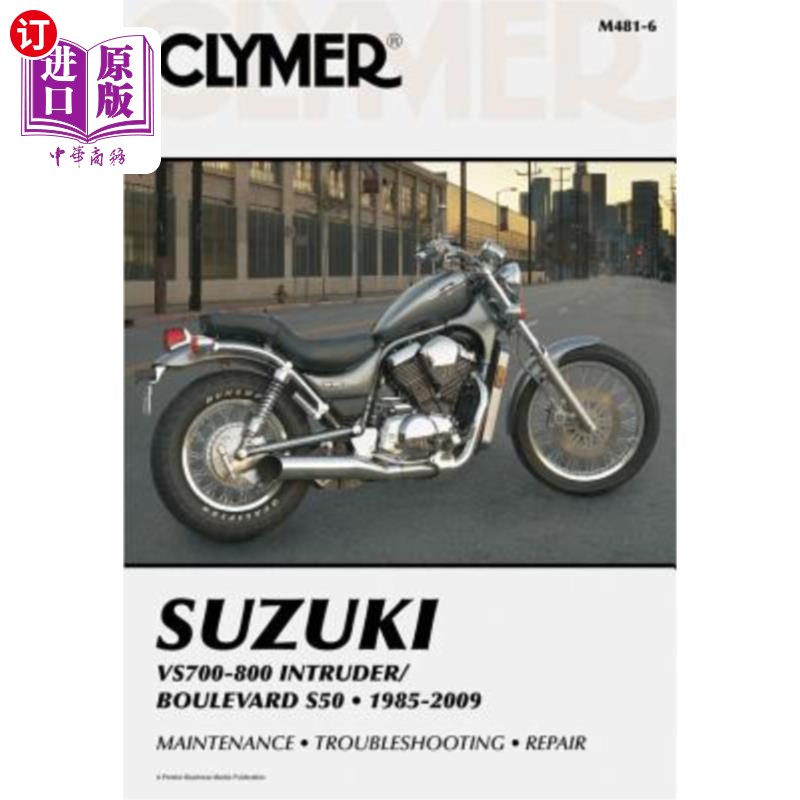海外直订Suzuki Vs700-800 Intruder/Boulevard S50 1985-2007 铃木Vs700-800入侵者/大道S50 1985-2007