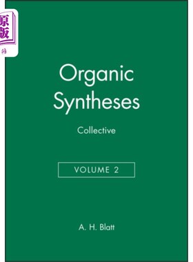 海外直订Organic Syntheses - Collective V 2 有机合成，第2卷