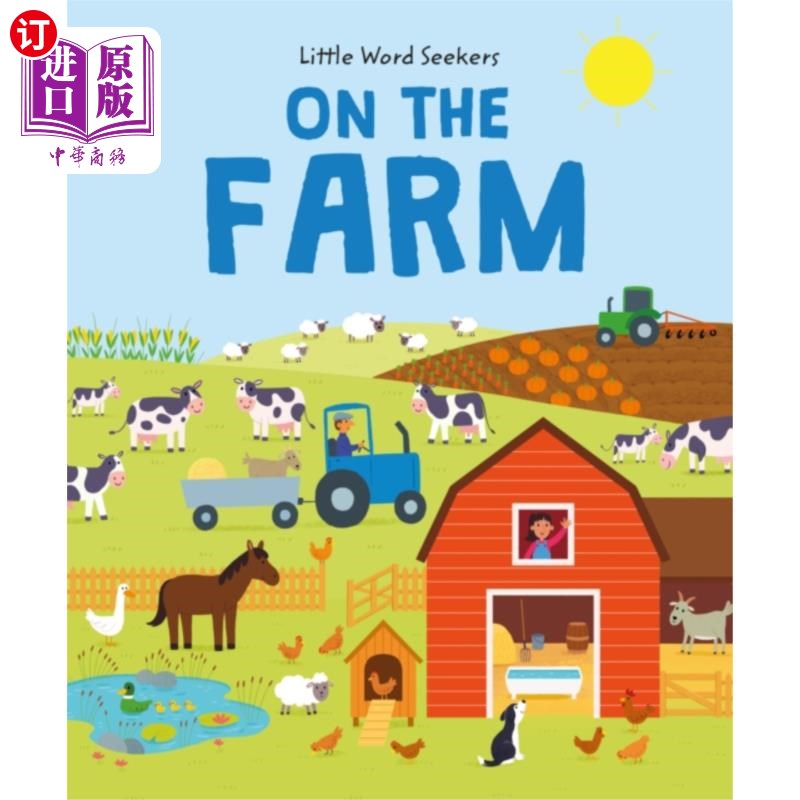海外直订Little Word Seekers: On The Farm 小寻词者：在农场