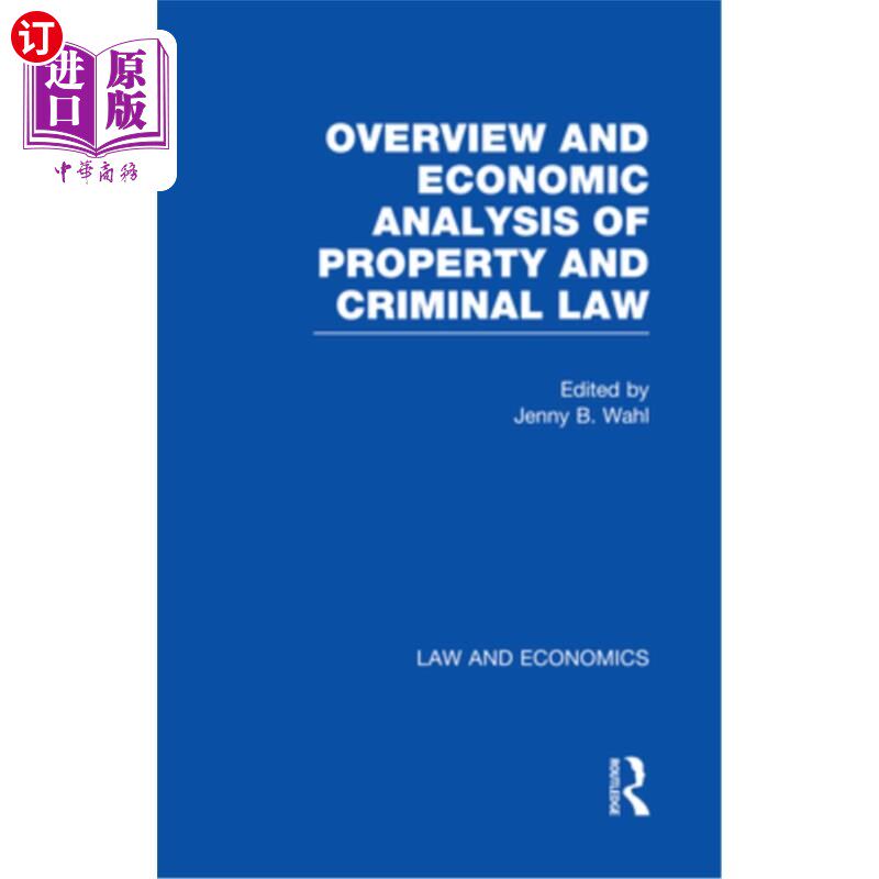 海外直订Law & Economics 法律与经济学