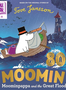 姆明爸爸与大洪水 Moominpappa and the Great Flood 英文原版 儿童绘本 图画故事书 卡通动画故事 进口童书【中商原版】