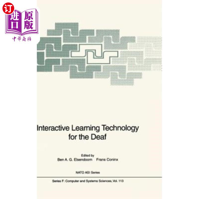 海外直订Interactive Learning Technology for the Deaf 聋人互动学习技术