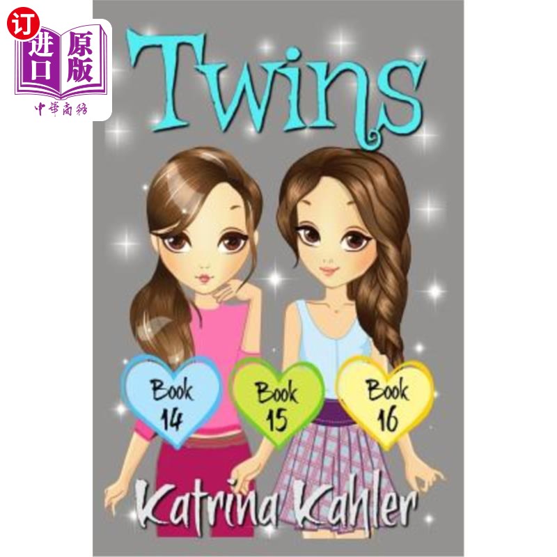 海外直订Twins- Books 14, 15 and 16双胞胎-书14，15和16