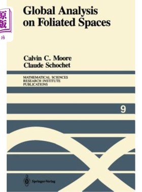 海外直订Global Analysis on Foliated Spaces 叶理空间的整体分析