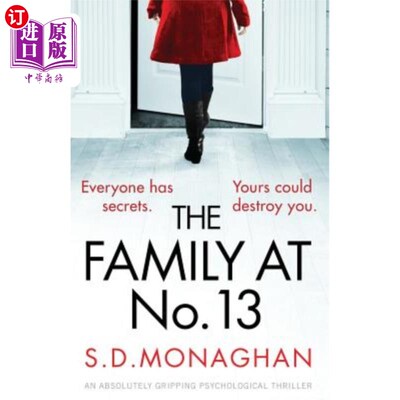 海外直订The Family at Number 13: An absolutely gripping psychological thriller 13号家庭：一部扣人心弦的心理惊悚片