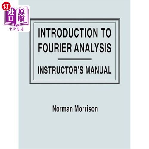 海外直订Introduction to Fourier Analysis 傅里叶分析概论