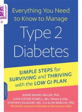 海外直订医药图书Everything You Need to Know to Manage Type 2 Diabetes: Simple Steps for Survivin 管理2型糖尿病你需