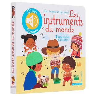 法语有声书 世界上的乐器 Les instruments du monde 法文原版 Agnes Besson【中商原版】