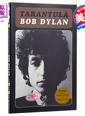 【中商原版】2016诺贝尔文学奖 鲍勃迪伦 塔兰图拉 Tarantula 英文原版 Bob Dylan
