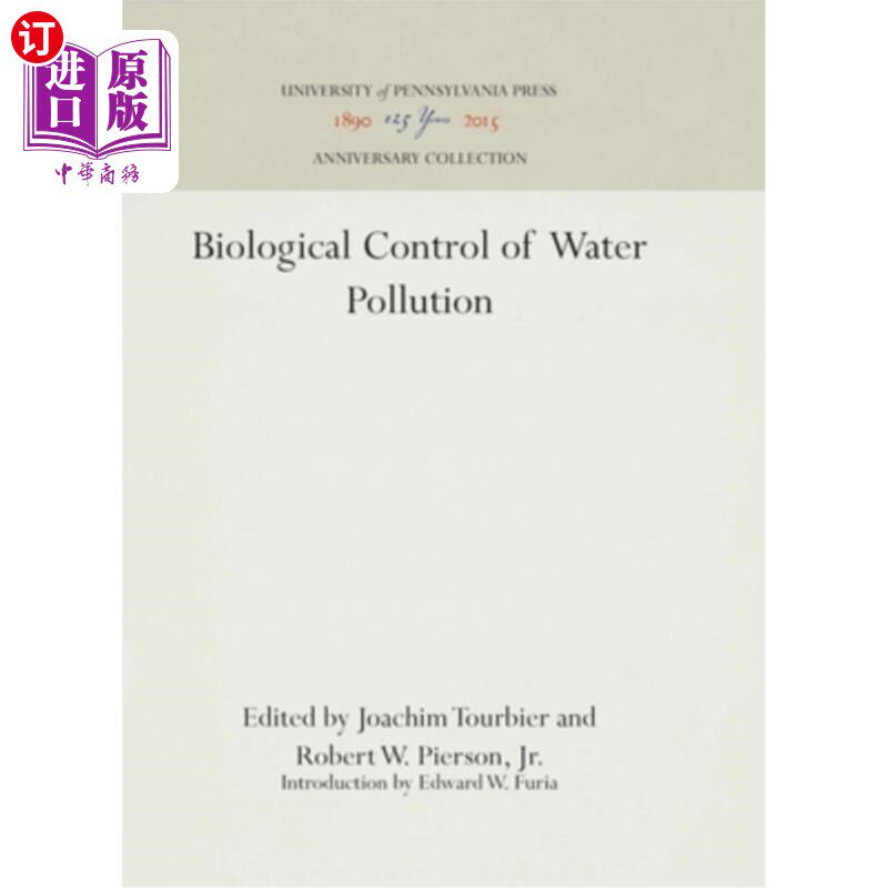 海外直订Biological Control of Water Pollution 水污染的生物控制