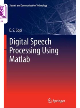 海外直订Digital Speech Processing Using MATLAB 使用MATLAB进行数字语音处理