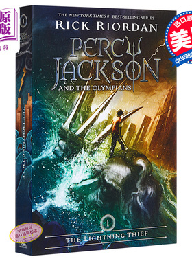 【中商原版】波西杰克逊1英文原版The Lightning Thief/Rick Riordan
