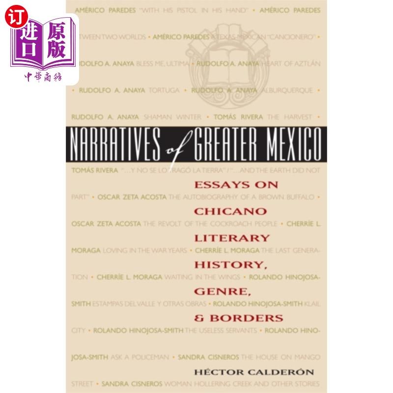 海外直订Narratives of Greater Mexico 大墨西哥的故事