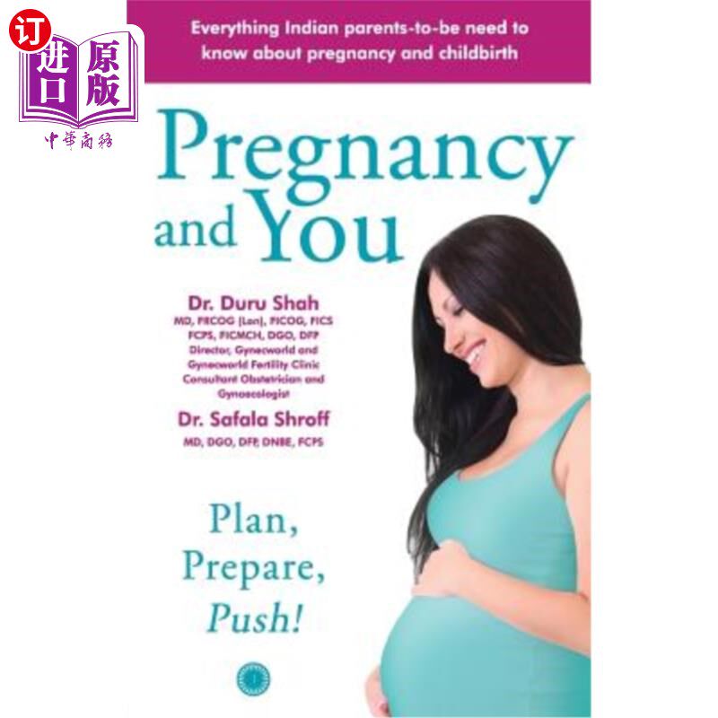 海外直订医药图书Pregnancy and You: Plan, Prepare Push! 怀孕和你:计划,准备推!