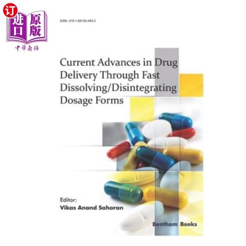 海外直订医药图书Current Advances in Drug Delivery Through Fast Dissolving/Disintegrating Dosage  通过快速溶解/崩解